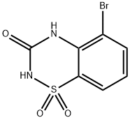 5-Bromo-2H-Benzo[E][1,2,4]Thiadiazin-3(4H)-One 1,1-Dioxide|155983-98-5