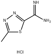 5-methyl-1,3,4-thiadiazole-2-carboximidamide hydrochloride|