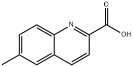 6-methylquinoline-2-carboxylic acid Structure