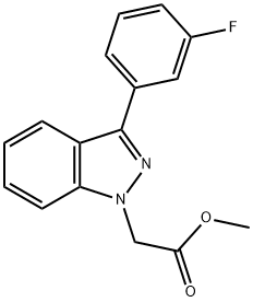 1585213-85-9 Methyl 2-(3-(3-fluorophenyl)-1H-indazol-1-yl)acetate