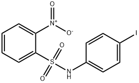 N-(4-Iodophenyl)-2-nitrobenzenesulfonamide, 97% Struktur