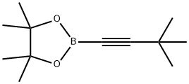 2-(3,3-Dimethyl-1-butyn-1-yl)-4,4,5,5-tetramethyl-1,3,2-dioxaborolane Structure