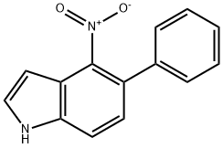 1H-Indole, 4-nitro-5-phenyl-|4-硝基-5-苯基-1H-吲哚