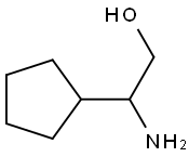 2-AMINO-2-CYCLOPENTYLETHAN-1-OL Struktur