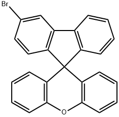 3-溴螺环[芴-9,9-氧杂蒽], 1609484-28-7, 结构式