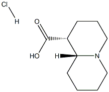 (1R,9aR)-Octahydro-2H-quinolizine-1-carboxylic acid hydrochloride Structure