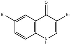 3,6-Dibromo-1H-quinolin-4-one,161837-27-0,结构式