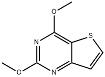 Thieno[3,2-d]pyrimidine, 2,4-dimethoxy- Structure
