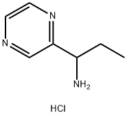 1-(pyrazin-2-yl)propan-1-amine dihydrochloride,1630907-31-1,结构式