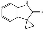 spiro[cyclopropane-1,3'-pyrrolo[2,3-c]pyridin]-2'(1'H)-one Struktur