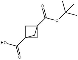 1638765-30-6 3-[(叔丁氧基)羰基]双环[1.1.1]戊烷-1-羧酸