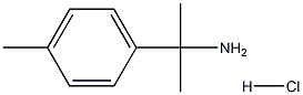 1-Methyl-1-p-tolyl-ethylamine hydrochloride Structure