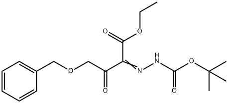 tert-butyl2-(4-(benzyloxy)-1-ethoxy-1,3-dioxobutan-2-ylidene)hydrazine-1-carboxylate|