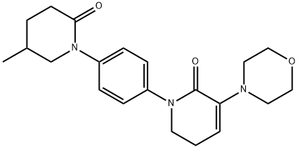 Apixaban Impurity 33 化学構造式