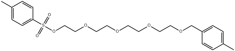 Tetraethylene glycol 4-methylbenzyl ether tosylate Structure