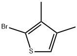 2-bromo-3,4-dimethylthiophene Struktur