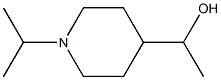 1-[1-(プロパン-2-イル)ピペリジン-4-イル]エタン-1-オール 化学構造式