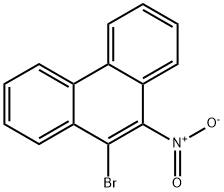 9-溴-10-硝基菲 结构式