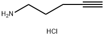 4-戊炔-1-胺盐酸盐 结构式