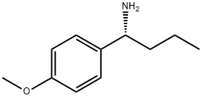 (1R)-1-(4-METHOXYPHENYL)BUTYLAMINE Struktur