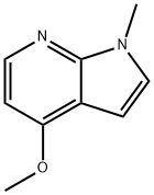 4-methoxy-1-methyl-1h-pyrrolo[2,3-b]pyridine Struktur