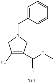 sodium 1-benzyl-4-(methoxycarbonyl)-2,5-dihydro-1h-pyrrol-3-olate 结构式