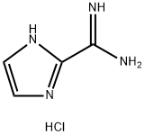 1H-imidazole-2-carboximidamide dihydrochloride 结构式