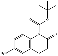 tert-Butyl 6-amino-2-oxo-3,4-dihydroquinoline-1(2H)-carboxylate,1788054-94-3,结构式