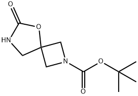 tert-Butyl 6-oxo-5-oxa-2,7-diazaspiro[3.4]octane-2-carboxylate Structure