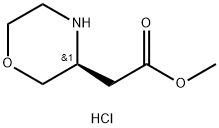 1799443-47-2 (S)-2-(吗啉-3-基)乙酸甲酯盐酸盐