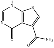 4-Oxo-3,4-dihydrothieno[2,3-d]pyrimidine-5-carboxamide Struktur