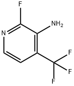 3-Amino-2-fluoro-4-(trifluoromethyl)pyridine Structure