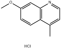 7-Methoxy-4-methylquinoline hydrochloride Structure
