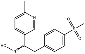 (Z)-1-(6-methylpyridin-3-yl)-2-(4-(methylsulfonyl)phenyl)ethanone oxime