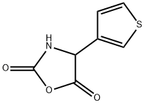 4-(3-Thienyl)oxazolidine-2,5-dione Structure