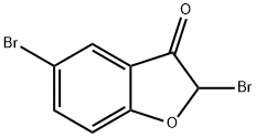 2,5-Dibromobenzo[b]furan-3(2H)-one Structure