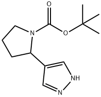 1860028-24-5 tert-butyl 2-(1H-pyrazol-4-yl)pyrrolidine-1-carboxylate