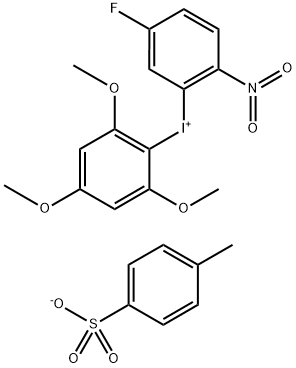 1868173-33-4 (5-氟-2-硝基苯基)(2,4,6-三甲氧基苯基)碘鎓对甲苯磺酸盐