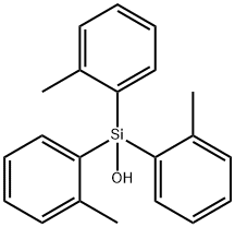 TRI(O-TOLYL)SILANOL Structure