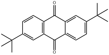 2,6-二叔丁基蒽-9,10-二酮, 18800-99-2, 结构式