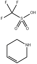 1,2,3,6-tetrahydropyridine trifluoromethanesulfonate 结构式