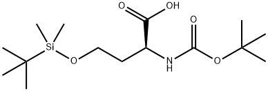 (S)-2,2,3,3,11,11-hexamethyl-9-oxo-4,10-dioxa-8-aza-3-siladodecane-7-carboxylic acid Structure