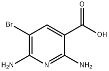 2,6-二氨基-5-溴烟酸,1934985-61-1,结构式