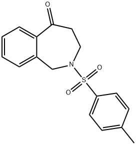 2-tosyl-3,4-dihydro-1H-benzo[c]azepin-5(2H)-one Structure