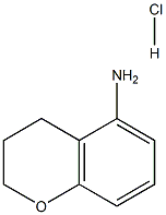 Chroman-5-ylamine hydrochloride 化学構造式