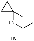 Ethyl-(1-methyl-cyclopropyl)-amine hydrochloride,1965309-99-2,结构式
