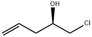 4-Penten-2-ol, 1-chloro-, (2R)- Struktur
