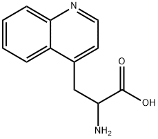 2-Amino-3-quinolin-4-yl-propionic acid Structure