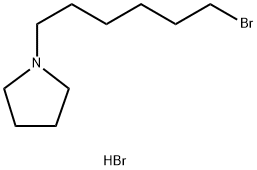 1-(6-Bromohexyl)pyrrolidine Hydrobromide Structure