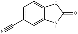 2-氧-2,3-二羟基苯并恶唑-5-甲腈, 201531-21-7, 结构式